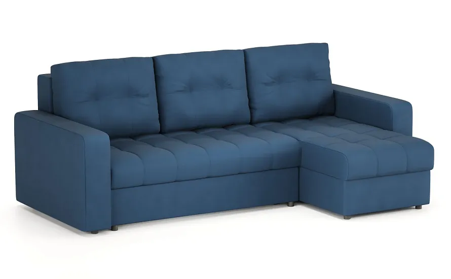 Диван угловой Тренто Leonardo 12 синий - 2