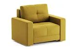 Кресло-кровать Баден Leonardo 09 жёлтый - превью 2