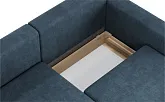 Диван угловой Ларсон 2М Nordic 78 сапфир - превью 6